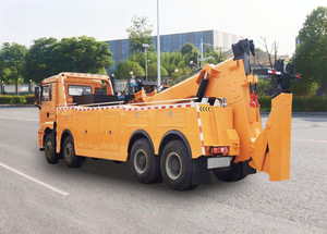 Truk Derek Terintegrasi 8x4 Diesel EURO 5 Tugas Berat Baru dengan Kapasitas Muatan Stabil - Product Image 6