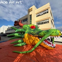 Tête de dragon gonflable géante pour les promotions Ballon gonflable Dragon Ball Z Cartoon Character pour les événements et les affichages publicitaires