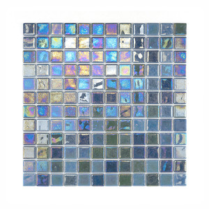 Piastrella in Vetro Mosaico Acquaris Sahe 30x30 Cm Finitura Iridescente per Decorazione Pareti e Pavimenti - Product Image 4