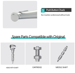 1:5 dentale chirurgica che aumenta il contrangolo Handpiece irrigazione ad acqua CP-SG95L micromotore angolo elettrico <span class=keywords><strong>Contra</strong></span> Dental - Product Image 6