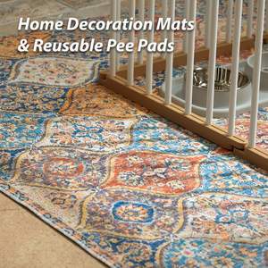 Venta directa de fábrica HengShang, superventas, construcción de 4 capas, las mejores almohadillas lavables para orinar para cachorros - Product Image 4