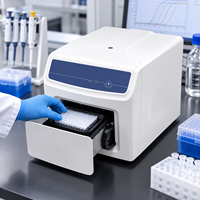 Machine de PCR quantitative Drawell Accurate96-x4, 96 puits, 4 canaux, détection par fluorescence LED, système de PCR en temps réel pour la biologie moléculaire