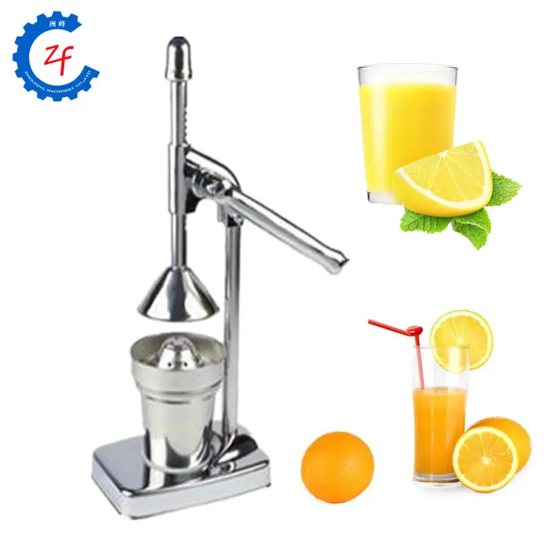 New style hand press fruit manual orange juicer