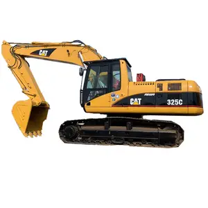 Caterpillar gebrauchte schwere Maschine 325C/gebrauchte billige Raupen bagger 325C in China