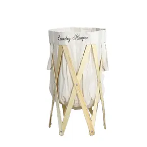 Keranjang penyimpanan cucian dapat dilipat, keranjang pengatur pakaian desain dapat dilipat nyaman - Product Image 1