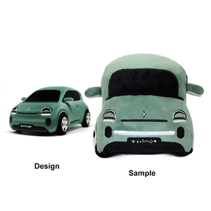 Peluche Auto Verde Personalizzabile con Imbottitura in Cotone PP, Disponibile OEM/ODM, Logo e Design Personalizzati, Colore Personalizzabile - Product Image 1