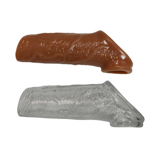 Manchon Réutilisable pour Pénis, Grand Extenseur de Pénis, Préservatif, Extension de Pénis, Jouets Sexuels pour Hommes, Agrandissement, Retardateur d'Éjaculation - Product Image 6