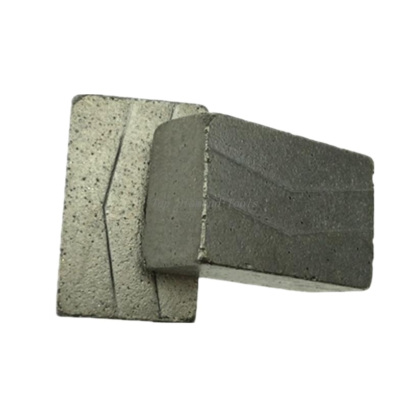 Острый Алмазный сегмент для быстрой резки гранита Дубая