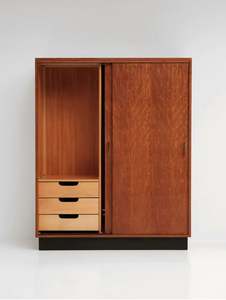 Armoires de chambre à coucher pliables en bois massif de haute qualité, style classique moyen-ancien, pour usage en supermarché - Product Image 2