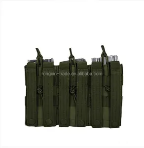 Tùy chỉnh chiến thuật Tạp Chí Pouch Nylon duy nhất/Ba Molle Mag Pouch bền 2-lớp Pouch cho đào tạo ngoài trời