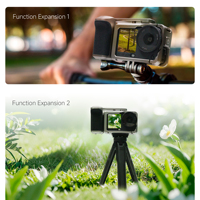 Carcasa de Aleación de Aluminio para DJI Osmo Action 6, Estuche para Vlogging, Marco Protector, Carcasa de Aluminio Más Resistente, Cubierta Rígida