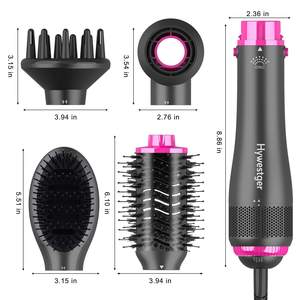 Secador de Pelo Iónico 4 en 1 con Motor sin Escobillas, Portátil, 3 Velocidades, Secado Rápido, Herramienta de Peluquería - Product Image 5