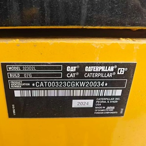 Escavatore Usato Originale Caterpillar Cat323D2L da 23 Tonnellate, Escavatore Originale Cat323d Cat323gx, Escavatore Caterpillar 323 320 <span class=keywords><strong>325</strong></span> - Product Image 3