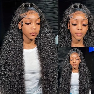 Mode transfrontalière marron foncé 13*4 petit tube d'enveloppement bouclé perruque <span class=keywords><strong>afro</strong></span> bouclée naturel réaliste toutes les couleurs teintable pour la vente à chaud - Product Image 4