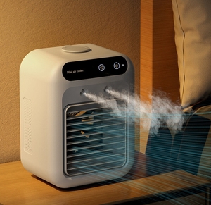 Portable Air Conditioners, 25W Rechargeable <strong>Mini</strong> Portable <strong>AC</strong> <strong>Unit</strong> 2 Cool Air Spray, Personal Cooling Fan with 2 Speeds - Product Image 5