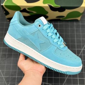 Nuevo en 2026, Calzado de Alta Calidad, Diseño de Lujo, Estilo Bapeed, con Cordones, Malla, Cuero Sintético Patentado, Transpirable, Ligero, Casual, a la Moda - Product Image 1