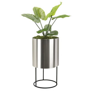 Macetas de gran cantidad con marco metálico redondo y diseño moderno, a la venta por exportadores indios - Product Image 1