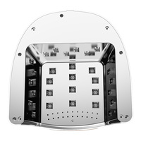 Lámpara de Uñas UV LED Inalámbrica de Alta Potencia Secador Profesional de Uñas de Gel Luz de Curado Recargable Sin Cable con Base Metálica