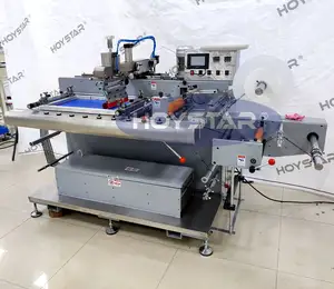 GW-BD150 Satin Ribbon Label Automatic Screen Printing Machine For Lanyard