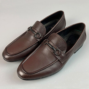Genuine Leather Oxford Loafers for Men Slip-On Breathable Business Dress <b>Shoes</b> <b>Height</b> <b>Increasing</b> for Office - Product Image 1