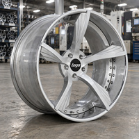 Jantes forgées RUJ OEM Alettato-ECL en alliage, 18-22 pouces, 5x112 5x120 pour Audi S5 S6 S7 RS5 RS6 A5 A6 A7 BMW M4, jantes sport de luxe