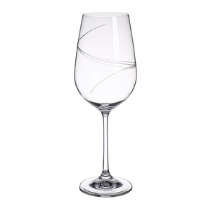 Crystalex Czech Crystal <b>Wine</b> Glasses 301-400ml Lead-Free <b>Goblet</b> for Home Decor and Business Gifts - Product Image 2