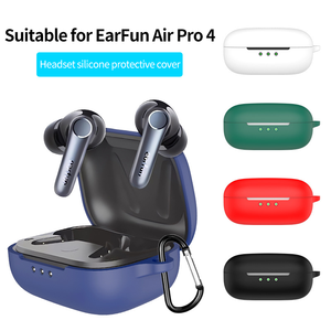 Vente en ligne à prix d'usine, étui pour écouteurs Bluetooth en silicone anti-rayures pour EarFun Air Pro 4 - Product Image 1