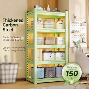 Étagère <span class=keywords><strong>de</strong></span> rangement multi-niveaux en acier pour la maison, support <span class=keywords><strong>de</strong></span> sol pour cuiseur à riz, <span class=keywords><strong>four</strong></span>, <span class=keywords><strong>micro</strong></span>-ondes, organisateur <span class=keywords><strong>de</strong></span> <span class=keywords><strong>cuisine</strong></span> en gros - Product Image 2