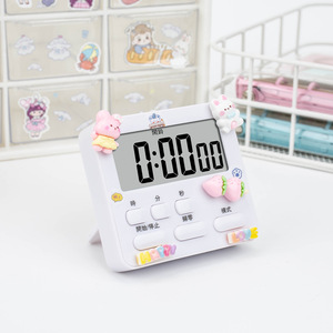 Temporizador Multifuncional DIY, Reloj Despertador para Estudiantes, Temporizador de Cocina con Pantalla LCD, Fácil Operación, Forma Cuadrada - Product Image 2