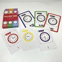 Nouvelles cartes flash de vocabulaire en anglais pour enfants de 3 à 6 ans, multiplateformes, pour la maternelle et l'école, aides pédagogiques