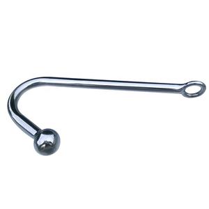 304 in acciaio inox gancio anale Butt Plug in metallo con palla Plug anale dilatatore anale giocattoli del sesso per uomini e donne giochi per adulti - Product Image 2