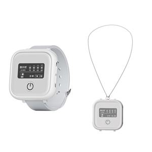 Neue 650nm 8-Laser-Therapie Weiße Armbanduhr GD07-W-2 - Tragbar als Handgelenk-/Nasenclip/Anhänger - Product Image 1