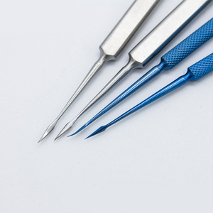 Jarum Penghilang Benda Asing Ultra Halus Jarum Tusuk Rumah Sakit Instrumen Bedah Kosmetik Spatula Kornea Oftalmik - Product Image 2