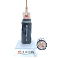 Grosir Kabel Lapis Baja F-cvs 0.6/1kv Sta Tegangan Rendah 4 Inti 50Mm 240Mm 125mm2 Kabel Listrik Bawah Tanah Xlpe Pvc