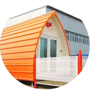 Villa préfabriquée en acier léger de style moderne Arc House pour les <span class=keywords><strong>vacances</strong></span> - Product Image 1