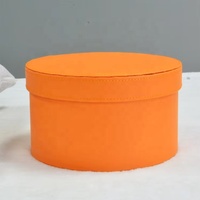 Boîte d'emballage personnalisée pour cadeau Carton papier vêtement imprimé Cadeaux Carton emballage souvenir personnalisé avec boîtes à fleurs rondes