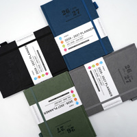 Carnet en cuir personnalisable 2026-2027, directement de l'usine, pour le travail et la planification personnelle