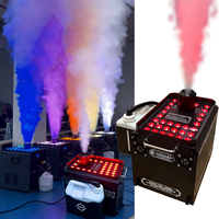 Machine à fumée électrique DMX512 étanche 3500W avec jet de brouillard LED RGB pour scène, concert, spectacle, mariage, événement, fête, CLue