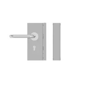 Vichnet Aço Inoxidável Segurança Mecânica Door Lock Single Open Hinged Door Segurança Hand Lock