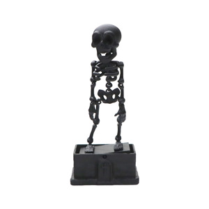 Divertido Esqueleto Bailarín Impreso en 3D Personalizado con Tubo de Succión y Oxígeno para Pecera, Figura Creativa de Esqueleto Bailarín - Product Image 3
