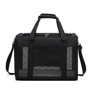 Большая вместимость дышащая складная переносная сумка для домашних животных из Оксфордской ткани, съемная и моющаяся переноска для кошек - Product Image 4