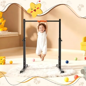 Barra <span class=keywords><strong>de</strong></span> Gimnasia para Niños, Resistente, <span class=keywords><strong>de</strong></span> Acero, para el Hogar, Altura Ajustable, Base Antideslizante, Fácil <span class=keywords><strong>de</strong></span> Montar - Product Image 5