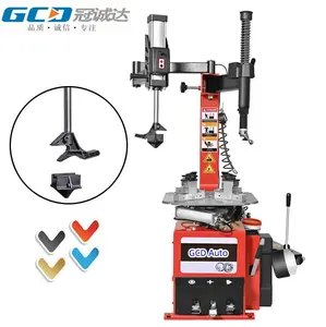 Factory cheaper automatic Tire Changer with assistant cart on sale for motorcycle motorbike scooter ATV UTV truck
