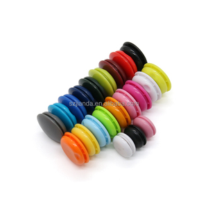 Porte-numéro de course Marathon Boucles de bavette en cours d'exécution Système de fixation Aimants Clips de fixation de bavette de course - Product Image 1