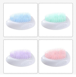 หวีและแปรงทำความสะอาดขนสัตว์เลี้ยงคุณภาพสูง ผลิตจากสแตนเลสสตีล เป็นมิตรต่อสิ่งแวดล้อม สำหรับสัตว์ขนาดเล็ก - Product Image 2