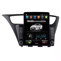 Autoradio Android 13 avec écran partagé IPS DSP pour Honda Civic 2012-2015 8+128G Autoradio Audio Vidéo BT Stéréo GPS Navigateur