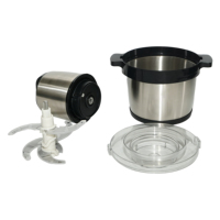 Machine à piler le fufu pour igname électrique en acier inoxydable 8L Robot de cuisine Hachoir à viande