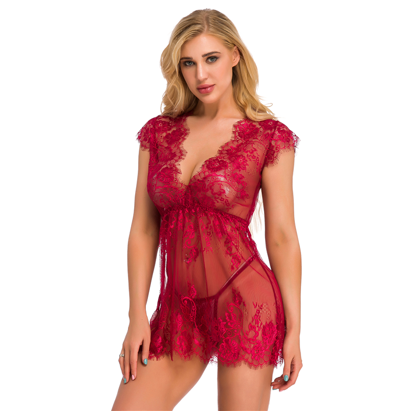 New Style Womens Lingerie Erotic Sexy Hot Transparent Sexy Lingerie Sleepwear
