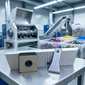 Cuchillas de Repuesto para Trituradora, Cuchillas Industriales Duraderas de Alta Calidad para Máquinas de Procesamiento de Plástico, Caucho, Papel y Biomasa - Product Image 5