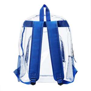 กระเป๋าเป้สะพายหลัง PVC ใสขนาดเล็กเป็นมิตรกับสิ่งแวดล้อมกันน้ำได้สำหรับผู้หญิงซีทรู - Product Image 2